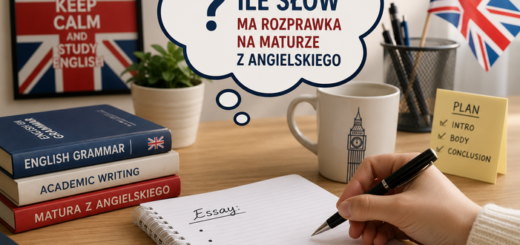 ile słów ma rozprawka z angielskiego