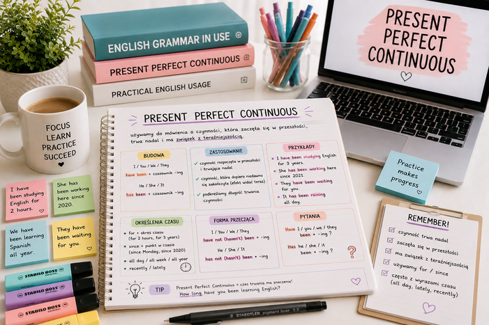 present perfect continuous
