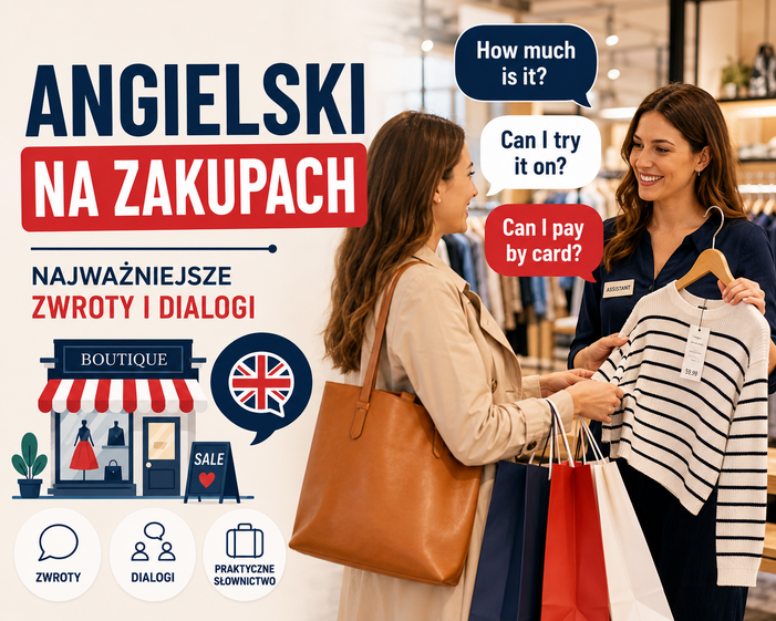 Angielski na zakupach – najważniejsze zwroty i dialogi po angielsku