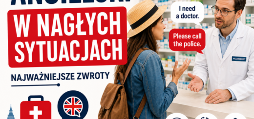 Nagłe sytuacje zagranicą po angielsku