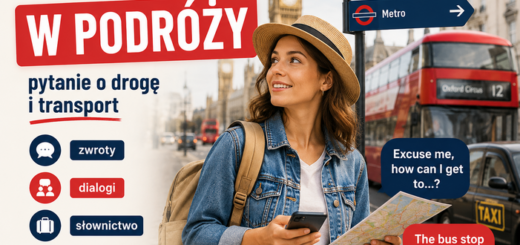 Angielski w podróży – pytanie o drogę i transport