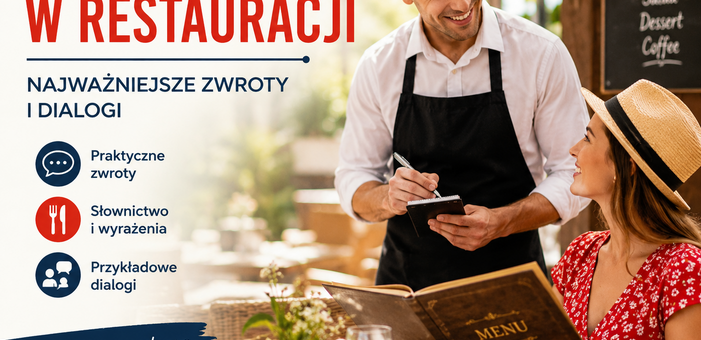 Angielski w restauracji – najważniejsze zwroty i dialogi po angielsku