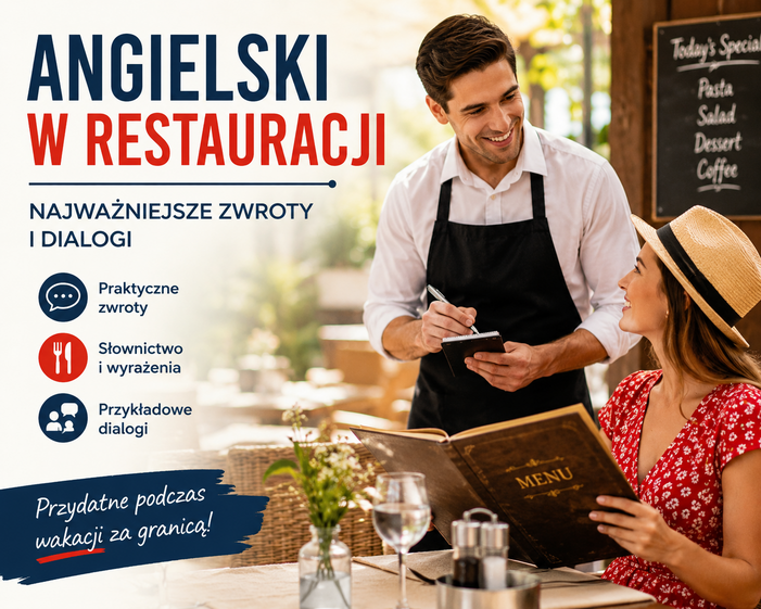 Angielski w restauracji – najważniejsze zwroty i dialogi po angielsku