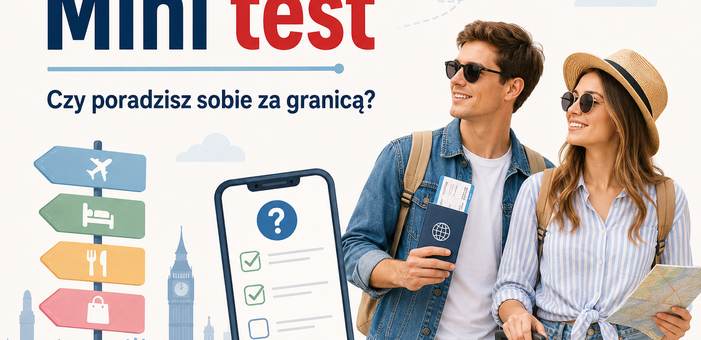 angielski za granicą test