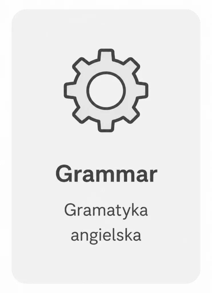 Ćwiczenia z gramatyki angielskiej